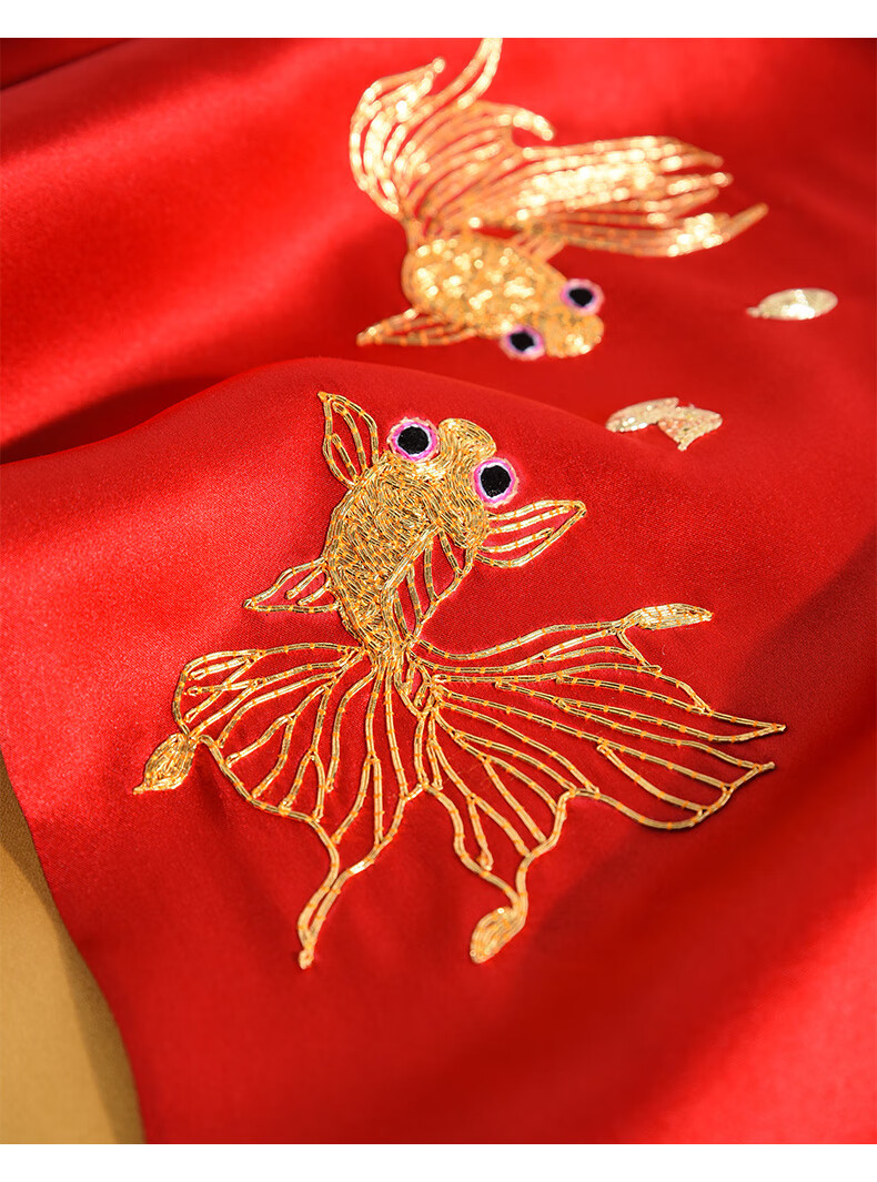 Hangsilu Suzhou Embroidery Silk Scarf for Women, High-Quality Mulberry Silk Embroidered Gift Box, Holiday Gift for Mom, Birthday Present for Elders 34