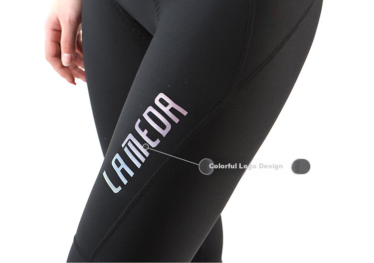 Lameda Cycling Pants, Women's Professional Long Trousers for Spring And Autumn, Road Bike Cycling Pants, Huiyin Long Pants, Black, XL 19