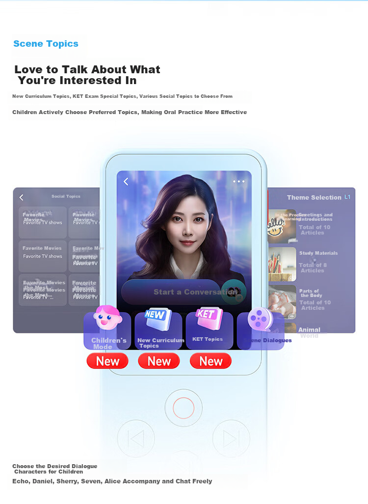 Youdao E6Pro 128GB [New Curriculum Standard Specialized APP] English Learning Device, Listening And Speaking Aid, Portable Ear Training Player, Repeater Companion, Study Machine, Learning Machine 10