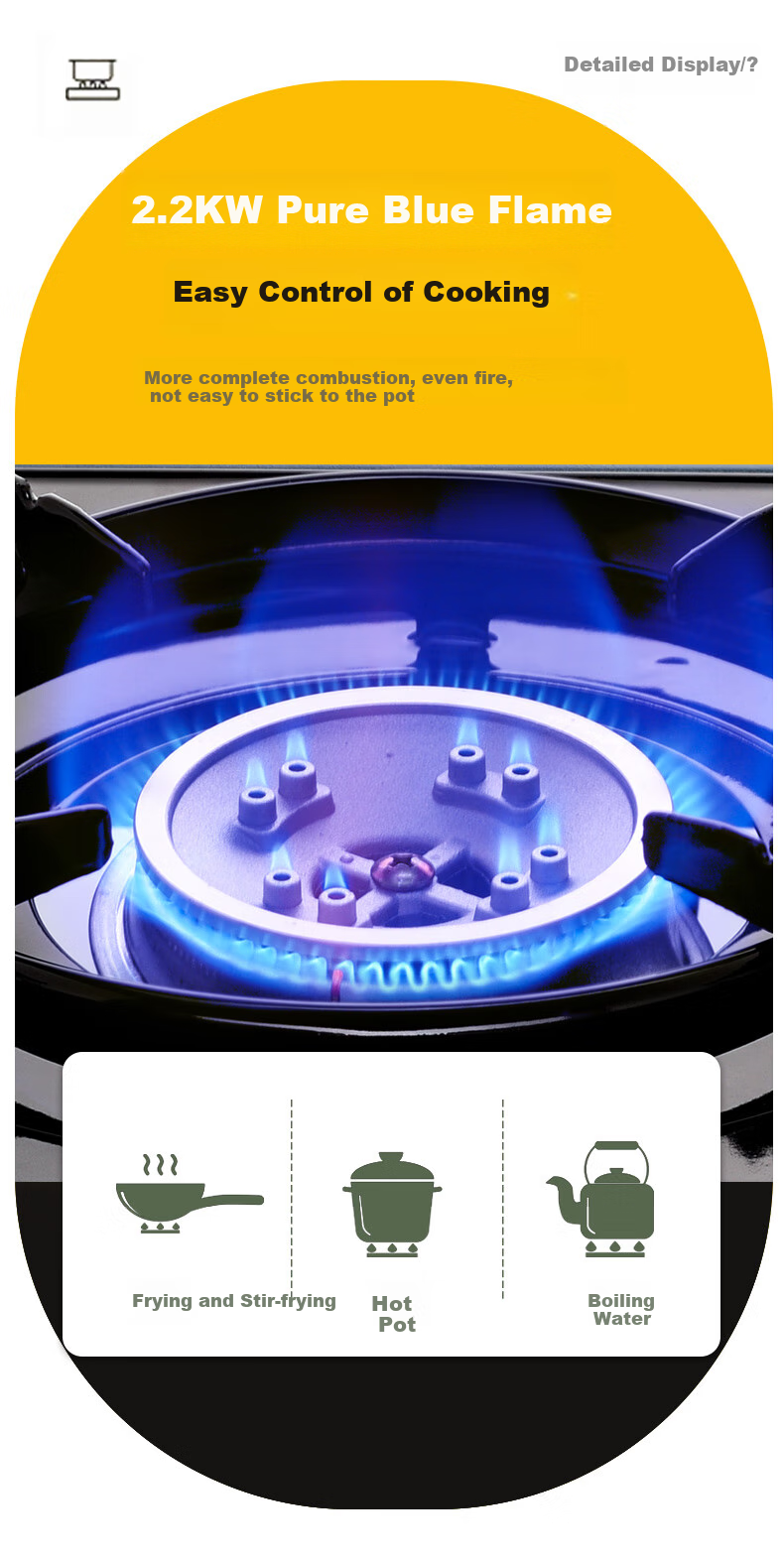 Maixian Portable Gas Stove Windproof Explosion-Proof Magnetic Stove Sold by JD Outdoor Hot Pot And Barbecue Portable Stove 520JD 5