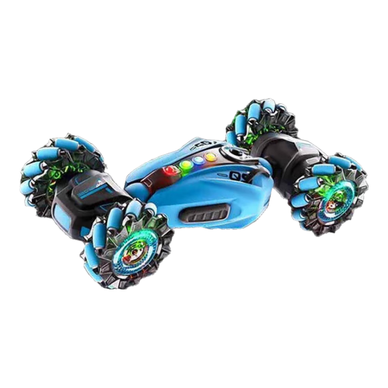 Kexueguashou Remote Control Car Children's Toy for Boys, Intelligent Gesture Sensing Transformable Stunt Birthday Gift Large Gift Box Large Size