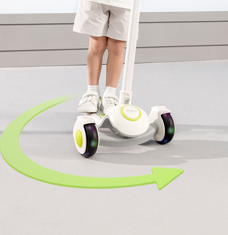 Beiboshi BabyBox Children's Scooter for Ages 1-3 Three-In Ride-On Scooter, First Birthday Gift 12