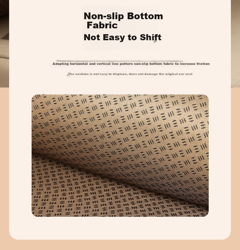 Xiangdaxia Car Seat Cushion, Winter Wool Thickened Seat Pad, Warm Chair Cushion for Winter, Universal, Silk Mist Brown [Single Piece] 10
