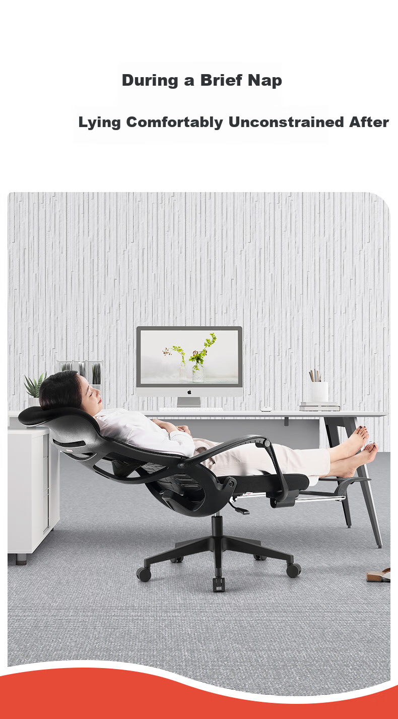 SIHOO M88 Ergonomic Chair, Office Chair, Reclining Nap Chair, Computer Chair, Comfortable for Long Sitting, Ergonomic Seat 6