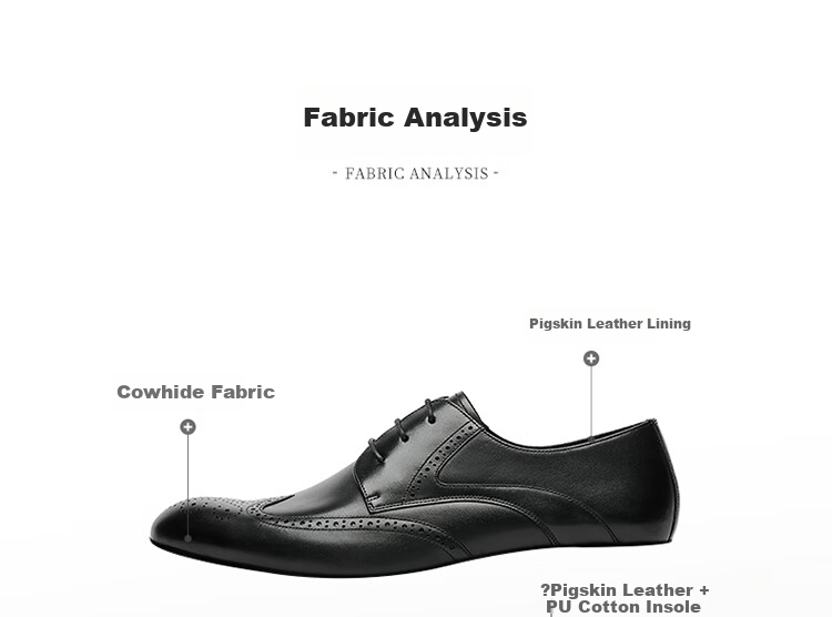 Goldlion Men's Shoes, Urban Formal Wear, Distinctive Carved Leather Shoes, Durable Comfortable Brogue Shoes, 59621018401A, Black, Size 42 7