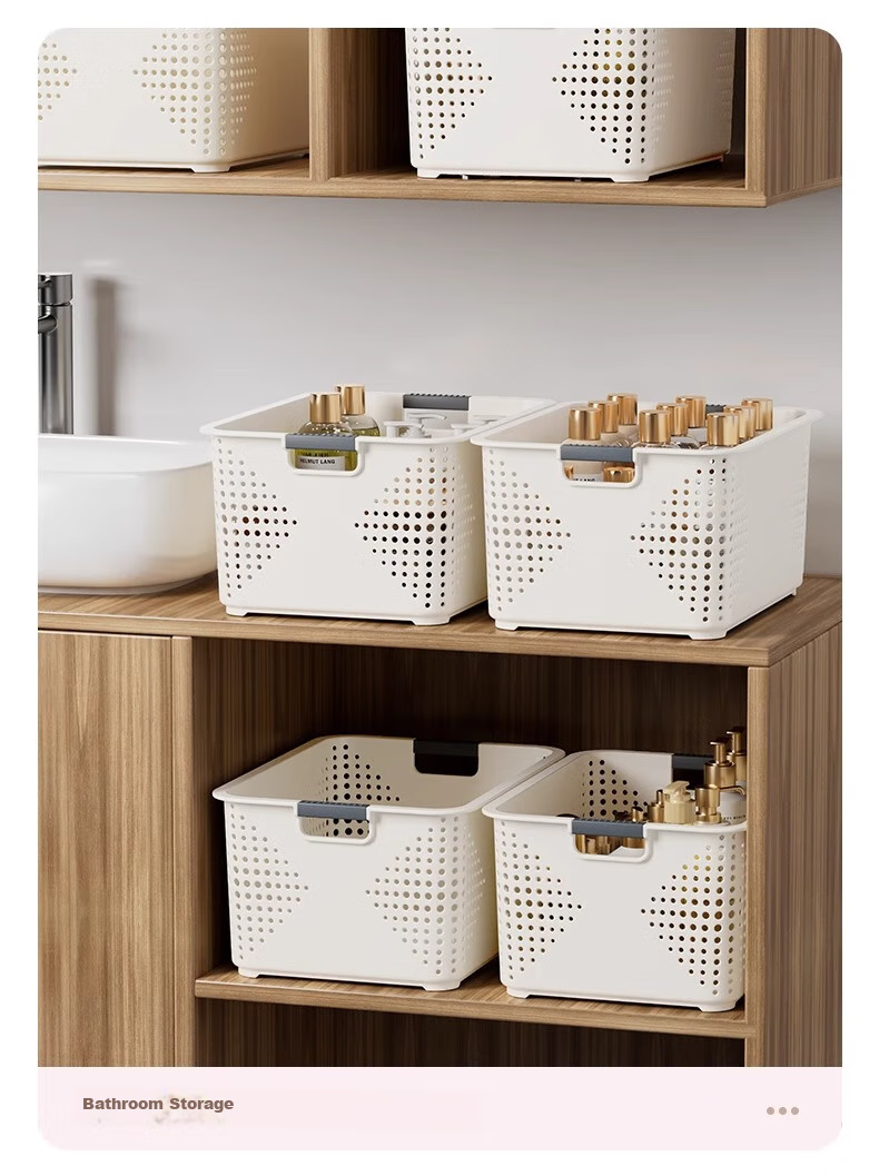 Jiadu Desktop Storage Box, Snack And Toy Organizer, Household Plastic Container, Kitchen Storage Basket, Miscellaneous Item Storage Bi 10