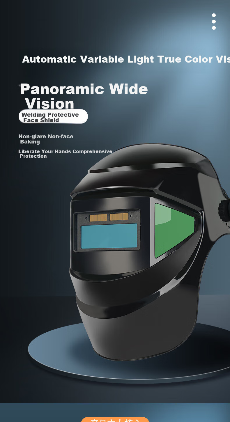 Beifute Welding Protective Mask, Auto-Darkening, Head-Mounted Welding Helmet, Face Shield for Welding And Soldering [Basic Version], True Color Model with 5 Free Lenses Included 1