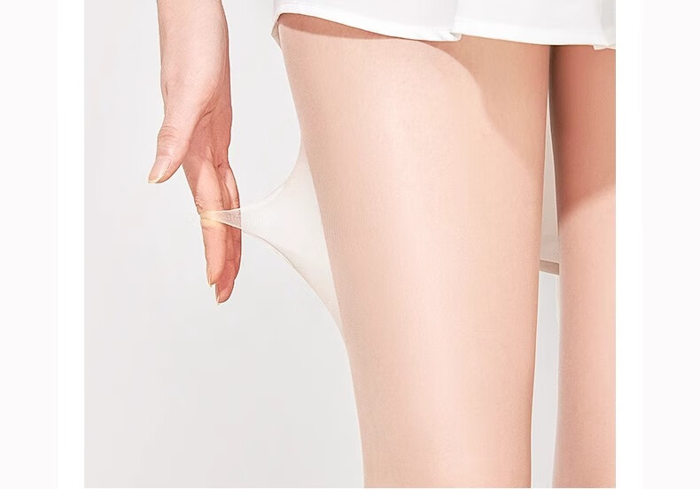 Modaier Ultra-Thin Silk Stockings for Women, Summer Lightweight Anti-Snag Pineapple Tights, Bare Leg Effect Pantyhose Sexy Stockings, 4-Pack 15