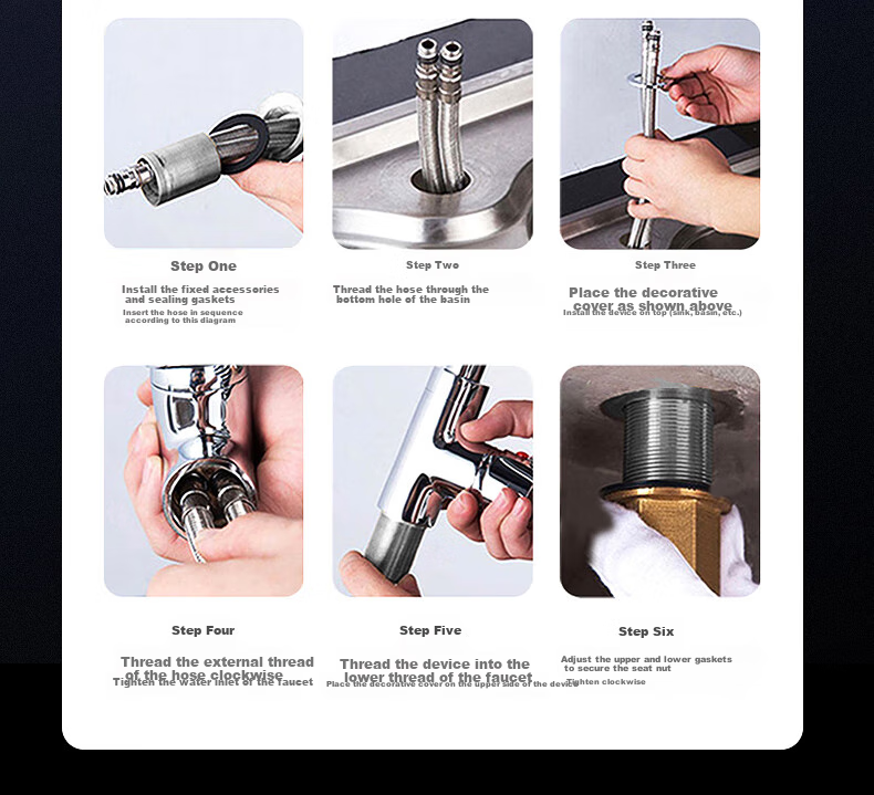 Zunchi Sink Faucet, Hot And Cold Stainless Steel Basin Tap, Single Hole Bathroom Washbasin Faucet 1028 25