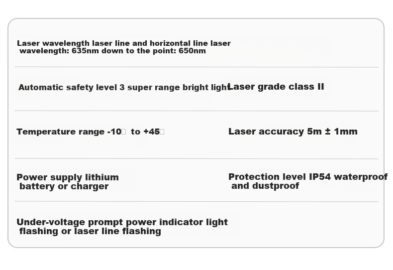 DELIXI ELECTRIC Green Light 16-Line Level, Laser High-Precision Strong Light Fine Line Automatic Line-Drawing Level Ruler, Household Marking Wall-Mounted Instrument 14