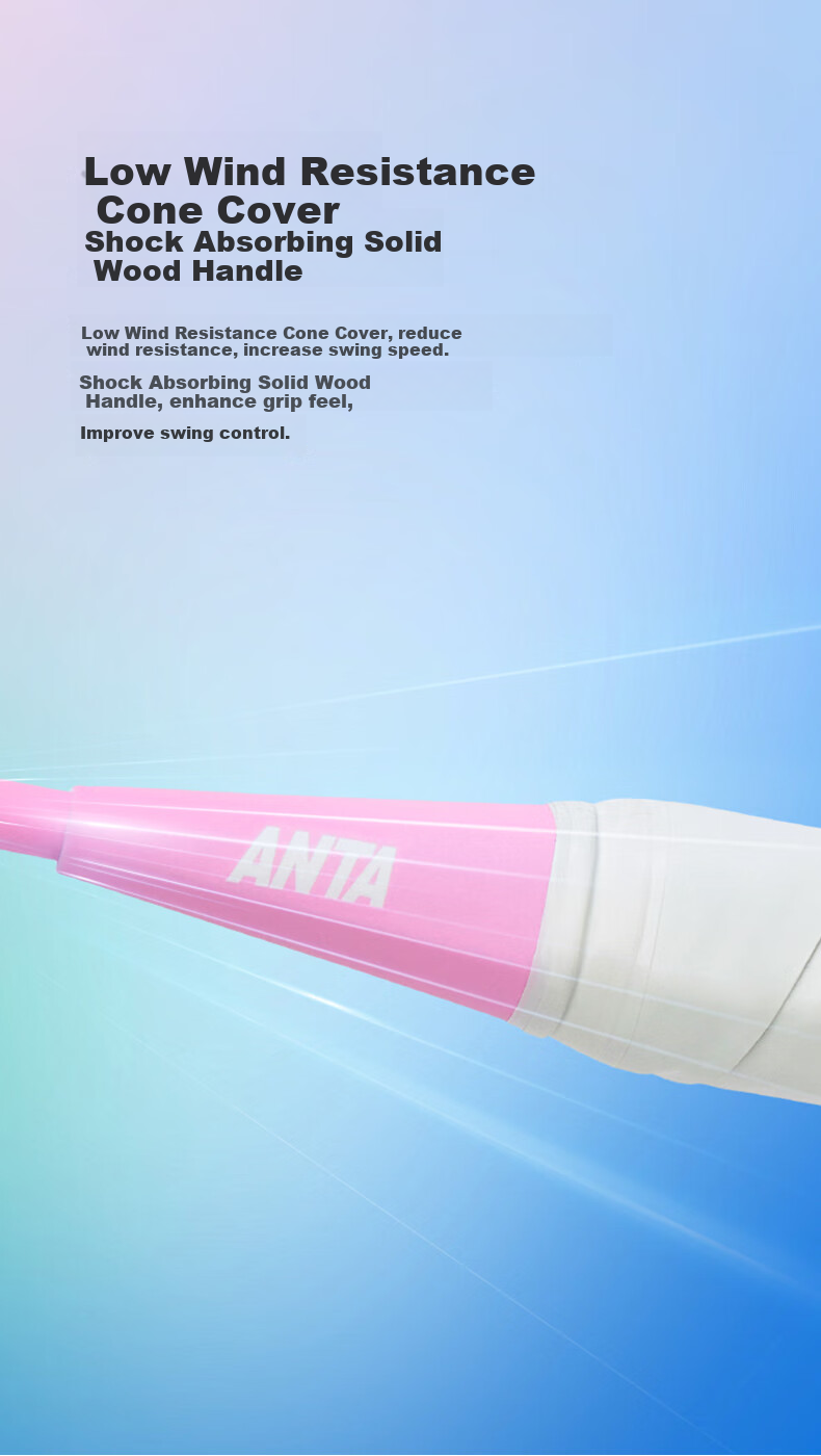 ANTA Badminton Racket Set for Men And Women, Durable Deep Groove Competition Rackets with Nylon Shuttlecock Bag And Grip Set 8