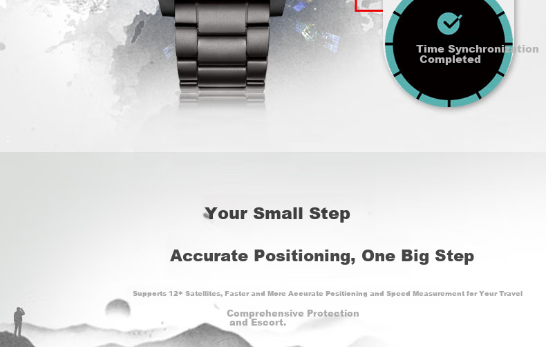Beidou Watch Syntime Pilot Satellite Timekeeping Positioning Waterproof Heart Rate Sports Multifunctional Smart Outdoor Watch 16
