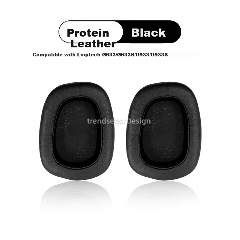 Trendsetter Suitable for Logitech G633s/g933s/g533/g935/g433/g635 Headphones, Ear Cushion Covers, Protective Covers