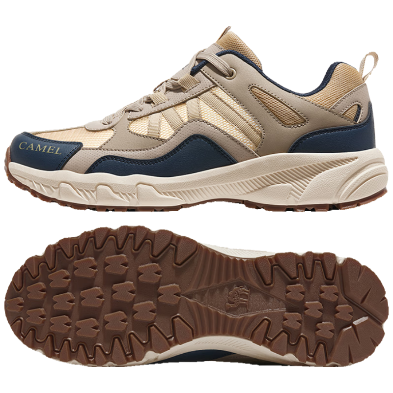 CAMEL [Panlong] Summer Outdoor Hiking Shoes for Men And Women, Trail Running Shoes, Non-Slip Trekking Shoes FB12235182T