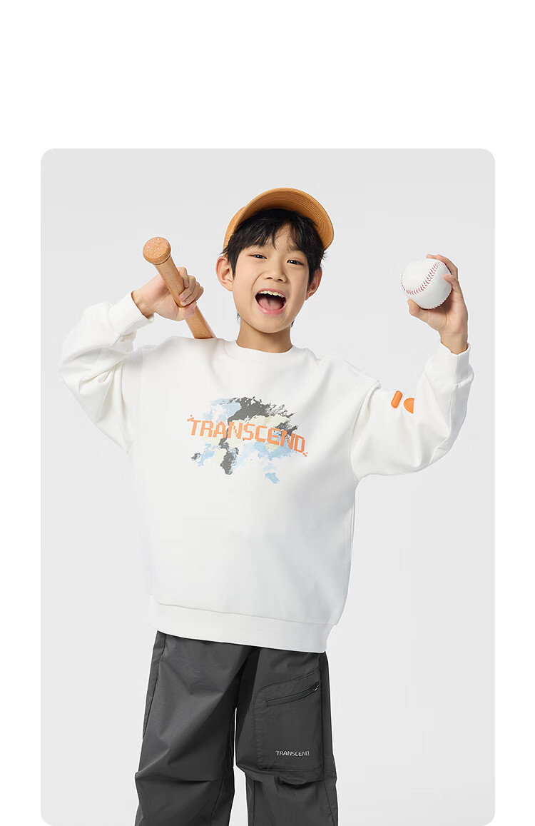 Balabala Kids Sweatshirt Boys Top 2025 Spring Long Sleeve Loose Fit [Mall Same Style] 202125121107 2