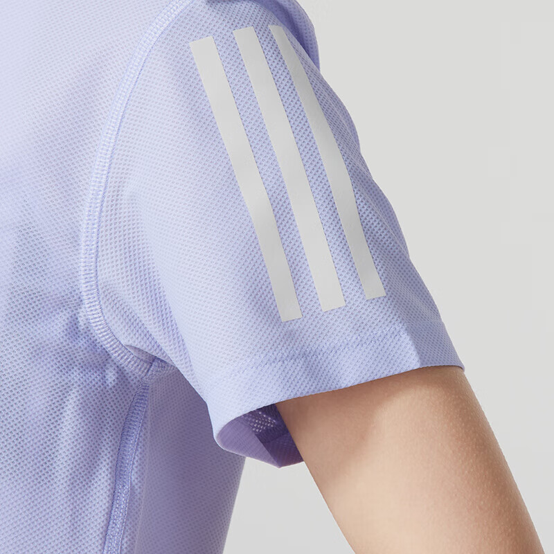 Adidas Hu Lin Peng Same Style Running Sports Round Neck Short Sleeve T-Shirt JD6435 6