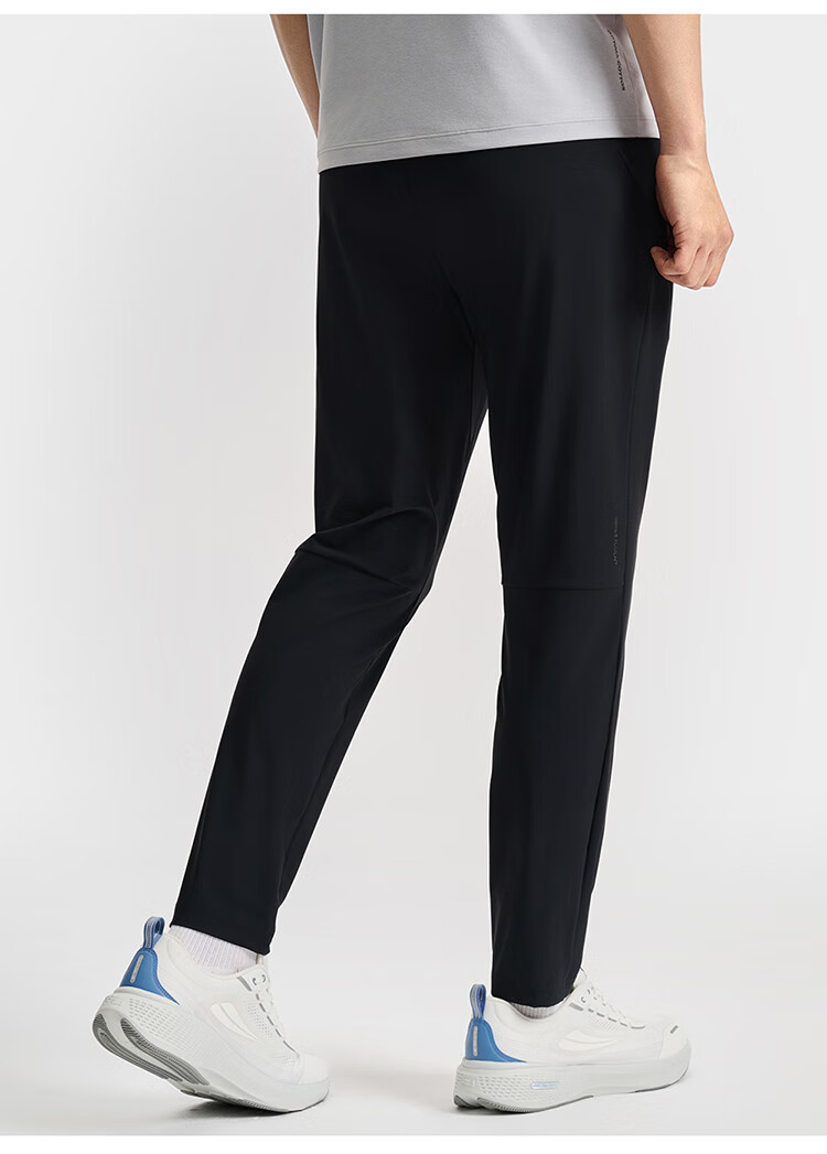 FILA Official Men's Knit Long Pants Summer Fitness Sports Basic Sun Protection Straight-Leg Pants 2