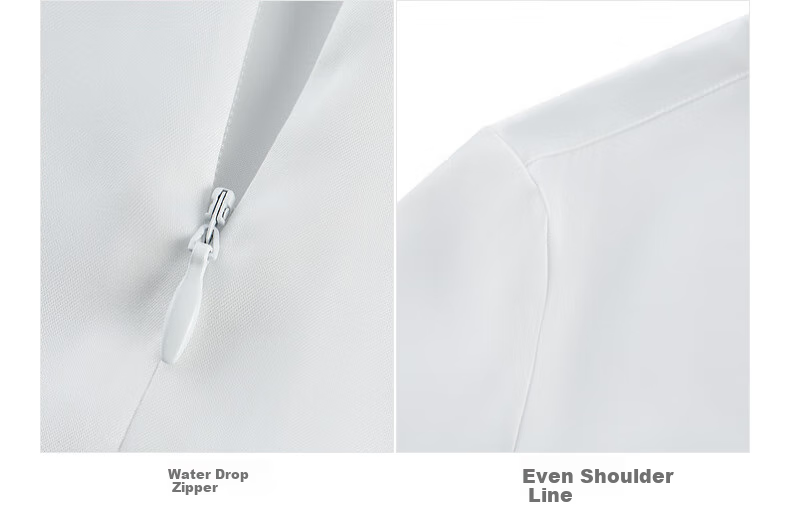 G2000 [Smooth Color Cotton Fabric] Spring And Autumn Mall Matching Smooth Draping Elegant Casual Shirt, Snow White, Size 34 10