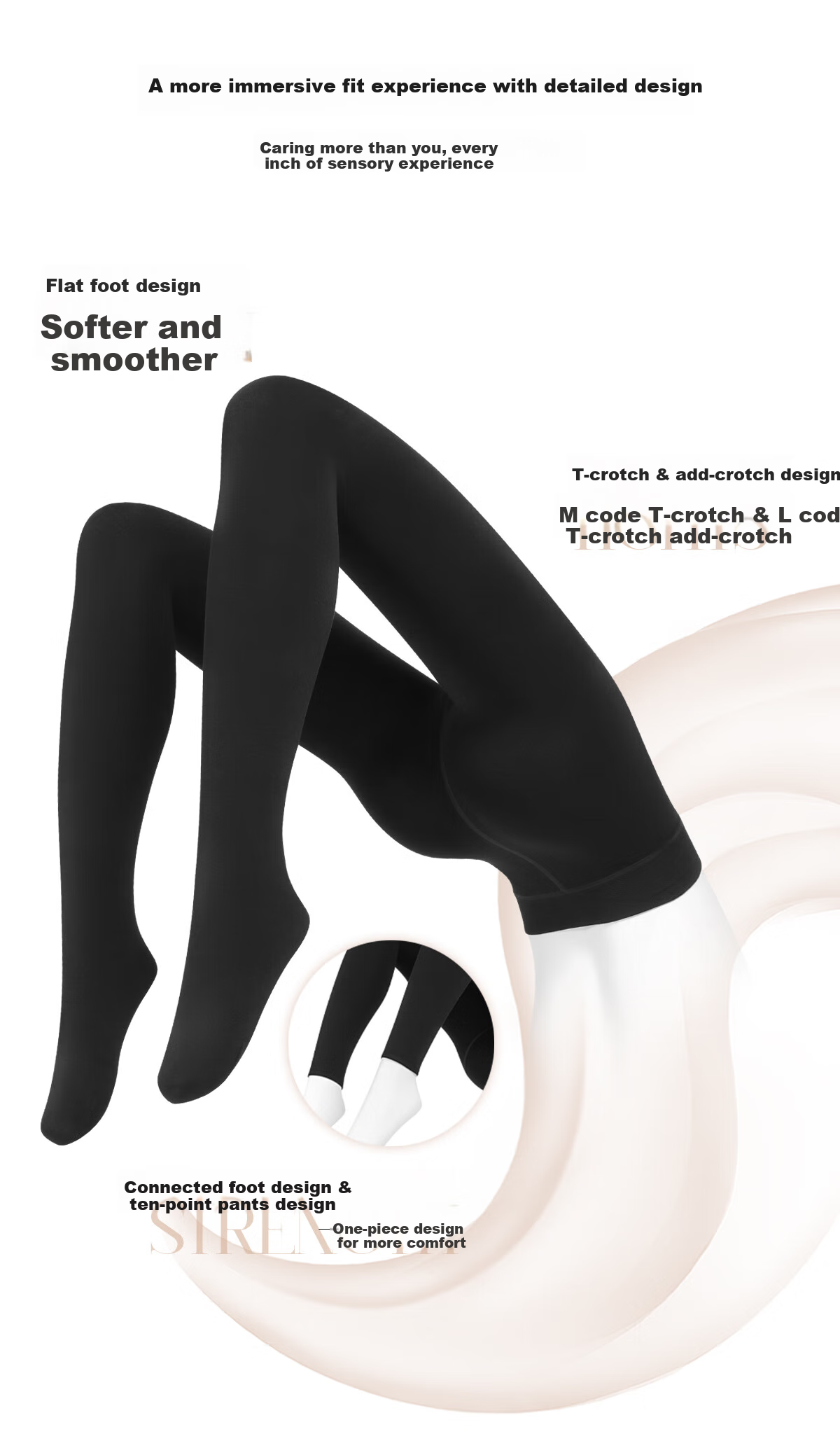Limerence M Heated Socks Autumn Winter Warm Fleece Thickened Tights Leggings Men's Full-Length Pants Size L 8