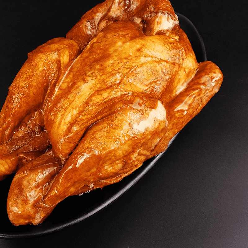 凤起德州脱骨扒鸡礼盒两只装500g*2只 德州五香扒鸡德州烧鸡年货礼盒