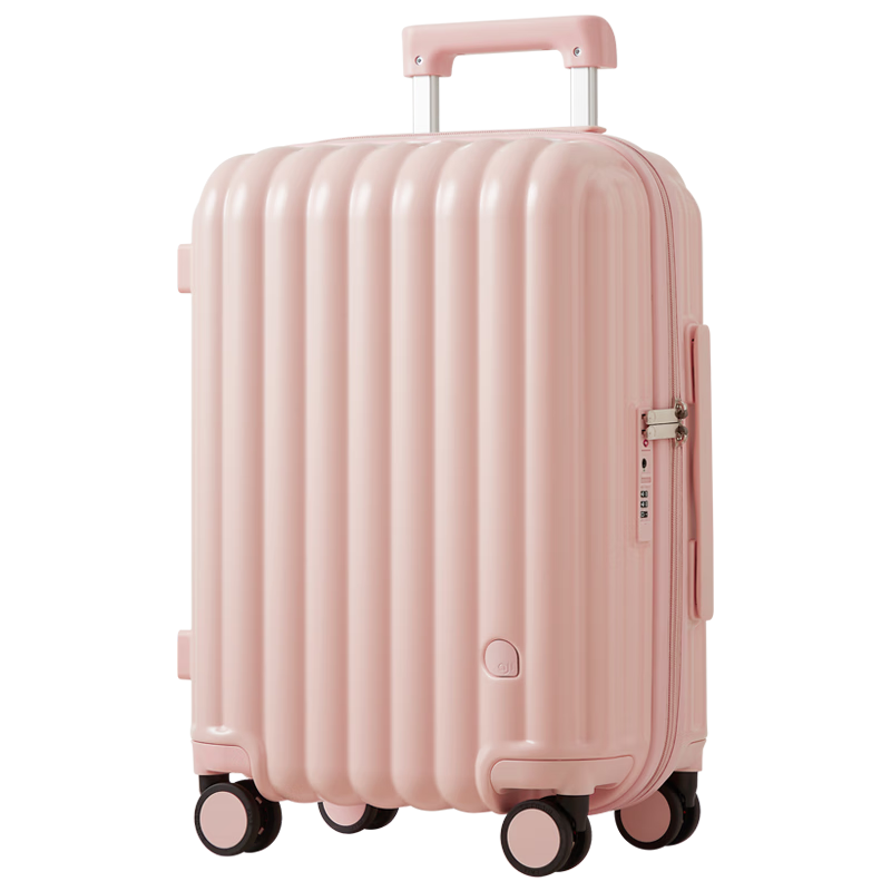Aji Durable 20-Inch Carry-On Luggage for Women, Trolley Suitcase with Password Lock, Large Capacity Travel Case, 24 Inches
