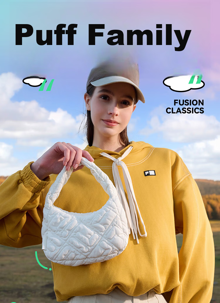 FILA FUSION FILA Trendy Women's Handbag, Fashionable Casual Shoulder Bag, Crossbody Bag 1