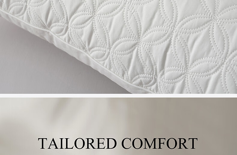 Bailisi Shuixing Jiafang Brand Pillow, Hotel Neck Pillow for Adults, Sleeping-Specific, All-Cotton, Antibacterial, Anti-Mite, Double Pillow, Low Profile 8