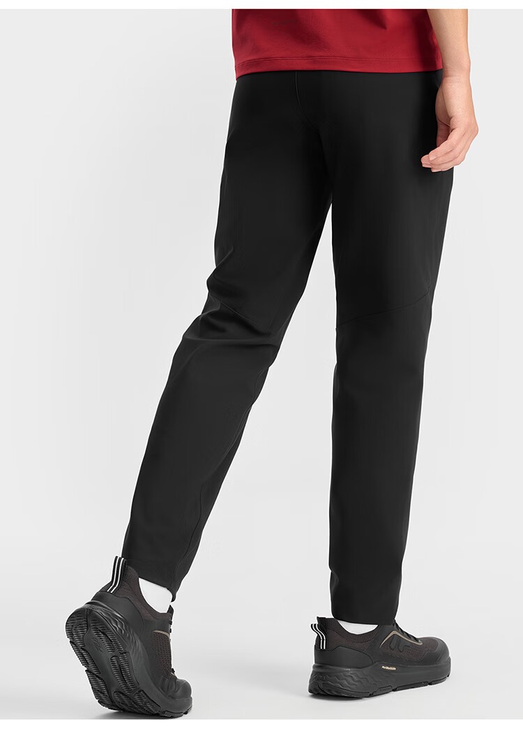 FILA Official Dynamic Pants Men's Knitted Trousers Running Fitness Sports Basic Straight-Leg Pants 3