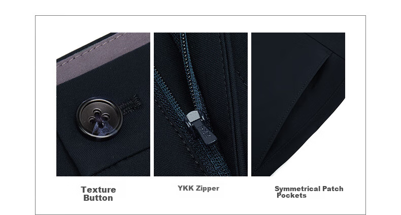 G2000 [Soft And Comfortable] Mall-Matching Knitted Fabric Versatile Casual Pants Long Trousers Indigo Blue 32 3