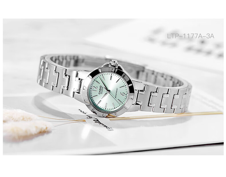 CASIO Ladies' Light Luxury Minimalist Quartz Watch [Valentine's Day Gift] LTP-1241D 5