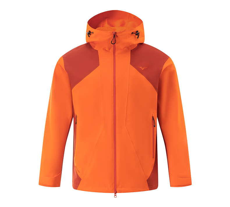 Mizuno ESSENTIAL Series, 2025 New Model, Unisex Windproof And Water-Resistant Hooded Soft Shell Woven Jacket 1