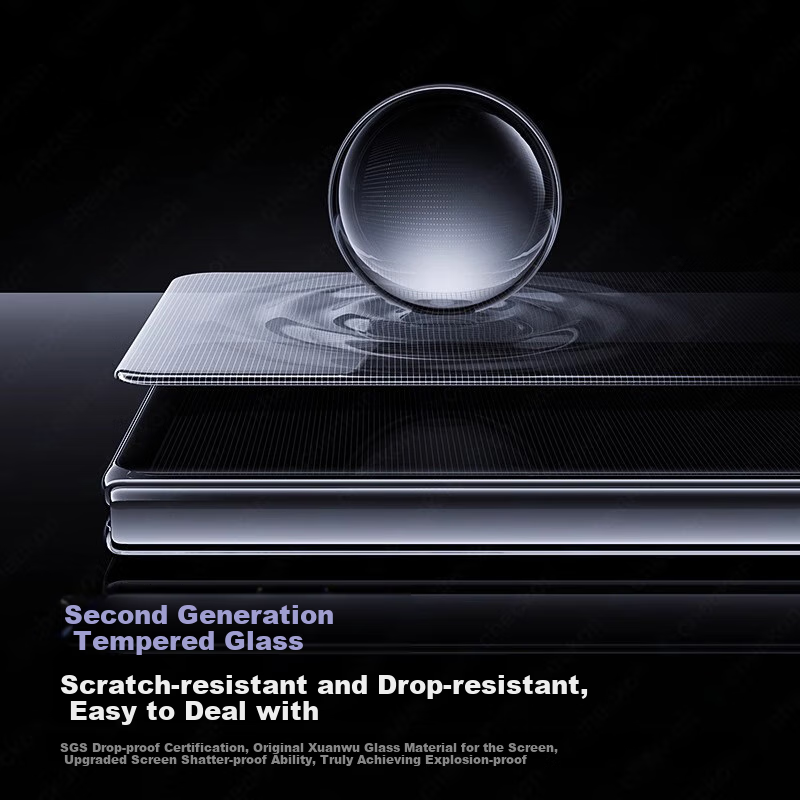 Защитное стекло DIVI для Huawei Mate X6, закаленное, противоударное, антибликовое, HD, защищает от отпечатков пальцев