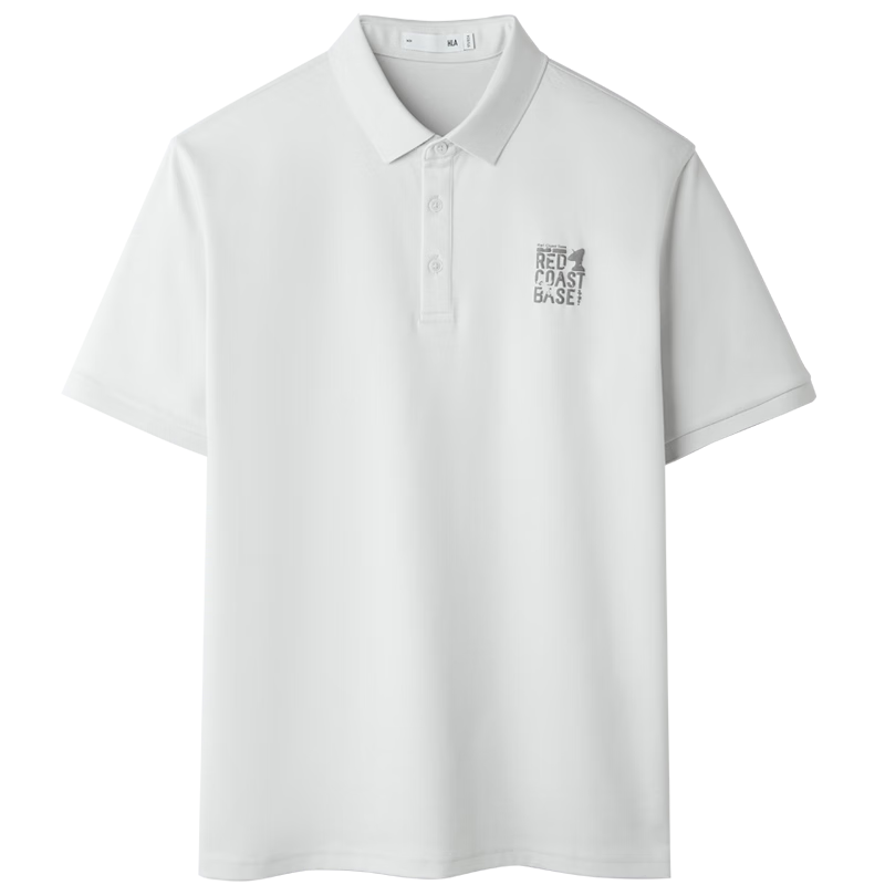 HLA Short-Sleeve Polo Shirt for Men, Three-Body Collaboration Series, Cool-Feeling Short Sleeves for Men, Summer Wear