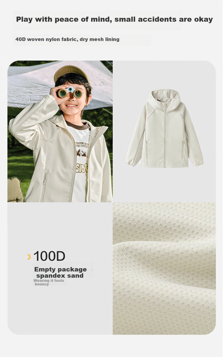 BALABALA Children's Outerwear, Boys And Girls Spring Jacket, Versatile Outdoor Coat, Fashionable Trendy Style, 209125105204 5