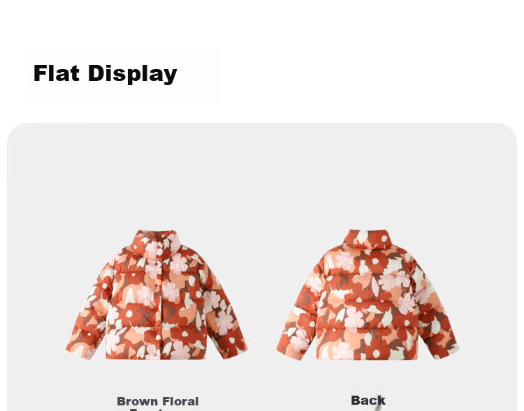 Annil Girls' Short down Jacket, 2024 Autumn And Winter New Style, Fashionable Casual Thickened Coat for Older Childre 9