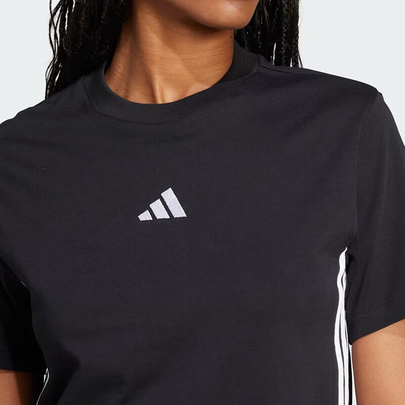 Adidas Women's Sports Style Series W 3S SJ T Short Sleeve T-Shirt JD0844 White M 4