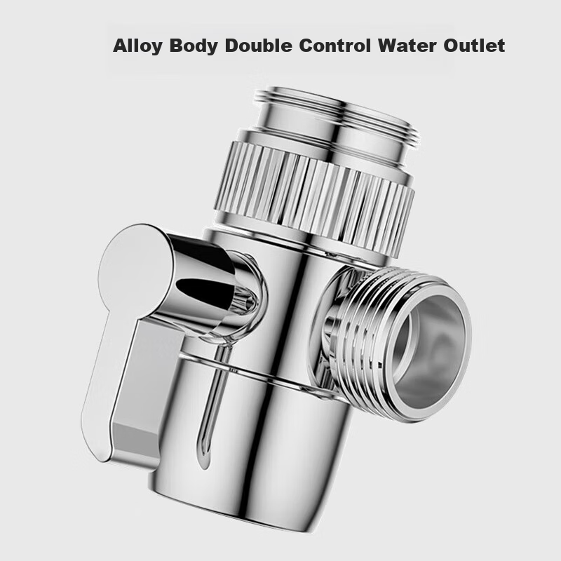 HSPA External Shower Head for Faucet, Face Basin Faucet Extender, Two-In Shower And Hair Washing Device 5058
