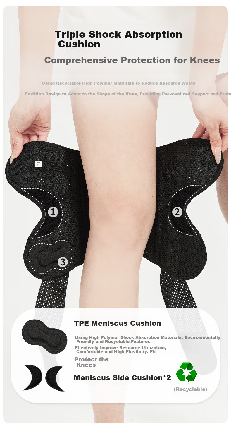 AURBOSHI Japanese Sports Knee Brace for Medical Meniscus Ligament Patella Injury, Specialized for Effusion And Arthritis, Suitable for Running And Hiking, for Men And Wome 6