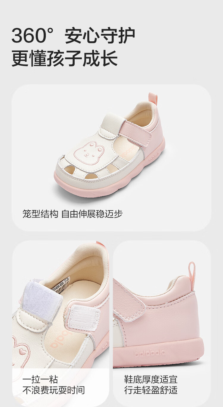 BALABALA Children's Shoes, Baby Walking Shoes, Kids Sandals, Infant Footwear, Boys And Girls Summer New Cute Style 24