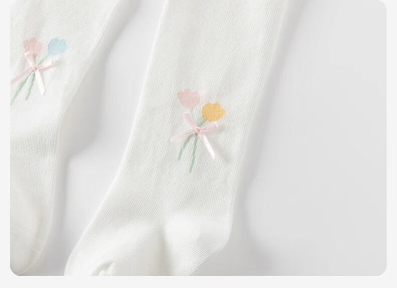 DAVE & BELLA Spring Children's Tights Baby Girls Fashion Leggings Elastic Soft Socks 4