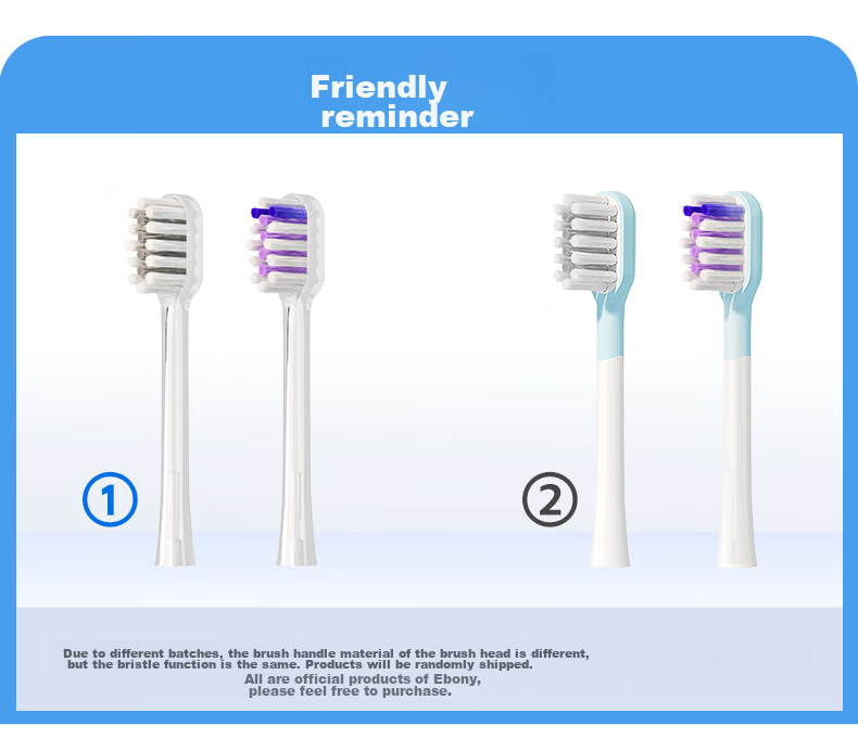 Ebonee Electric Toothbrush, Adult Couple Edition, Birthday Gift for Men And Women, Soft Bristles for Whitening, Dental Care Sonic Toothbrush, S7 Black Father's Day Gift 1