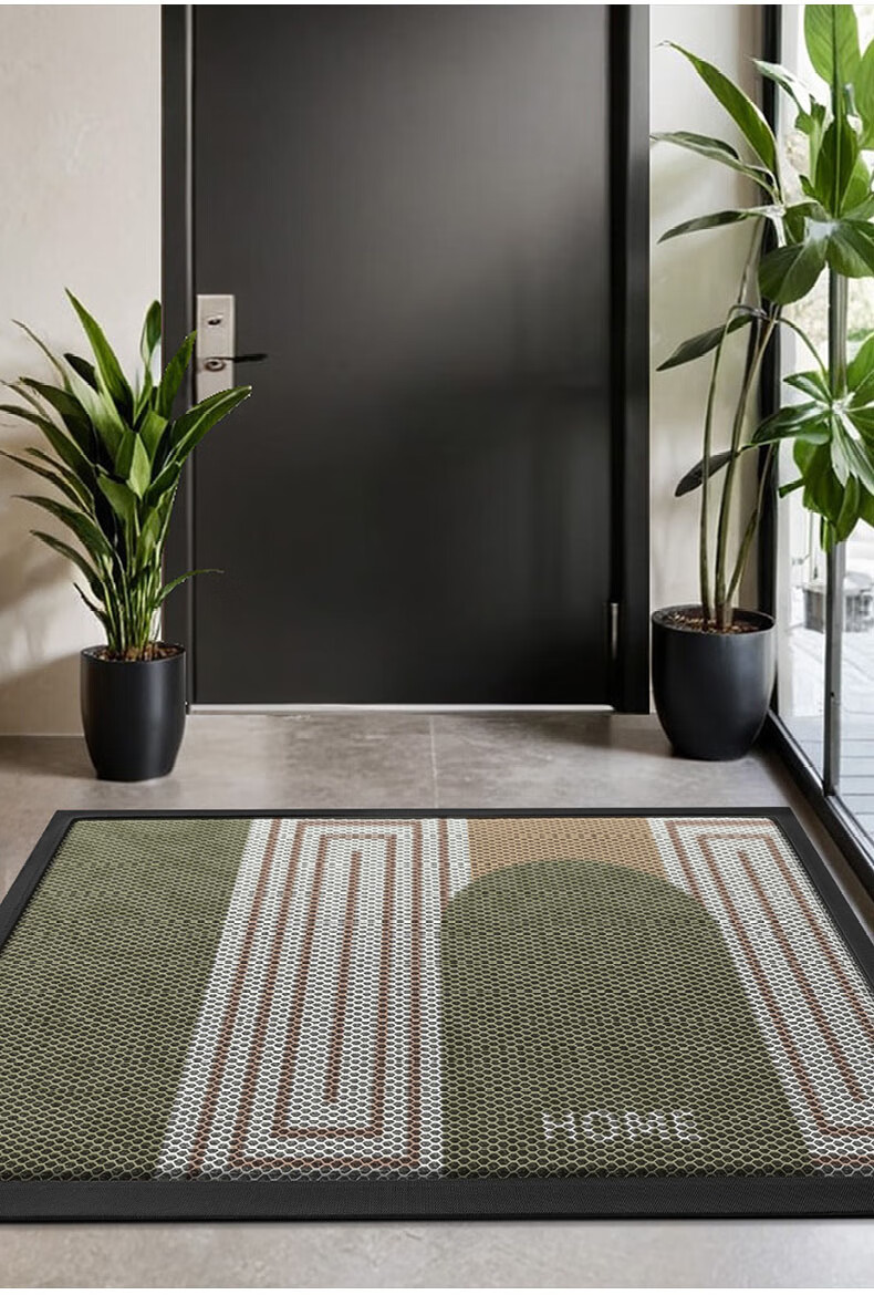 Dajiang Entrance Mat, High-End Doorway Mat, Elastic Non-Slip Doormat, Entrance Floor Mat, 60x90cm 8