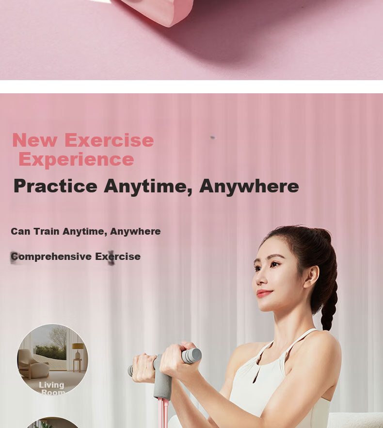 XUEXIMAN Foot Pedal Resistance Band, Back Pulling Device, Women's Yoga Fitness Home Equipment for Leg And Abdominal Exercises 13