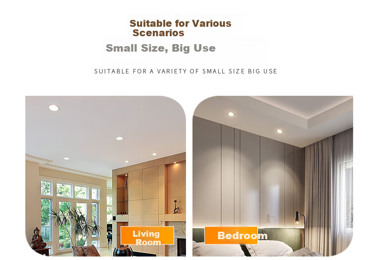 Foshan Lighting (FSL) LED Downlight, 6-Inch, 20W, Cool White, High Power, Recessed, No Main Light, Suspended Ceiling, Aluminum Material, Cut-Out Size 16.5-18cm, White Jade Silver Edge 7