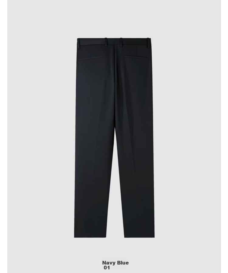 HLA Men's Dress Pants, Spring Slim-Fit, Elastic Casual Trousers for Me 6