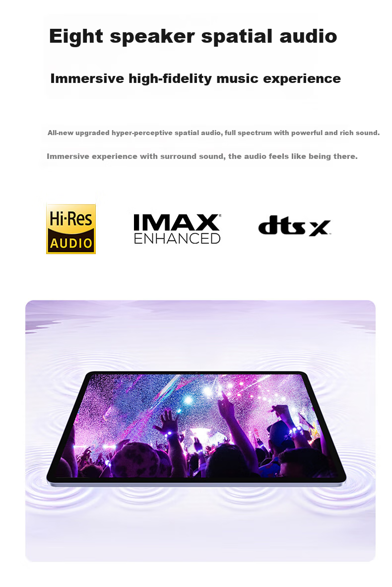 HONOR Tablet V9 [Subsidy], 11.5-Inch Tablet, Ultra-Thin, 10100mAh Large Battery, 2.8K Eye-Protection Screen, 8GB+128GB, Luyan Purple 16