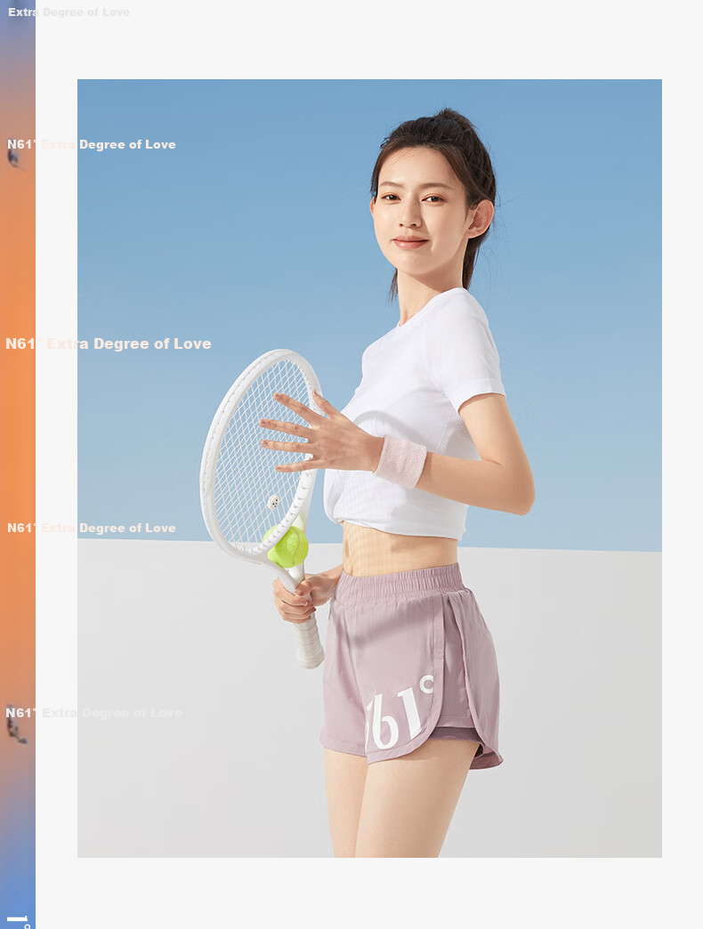 361° Sports Fitness Yoga Shorts, Summer Lightweight, Anti-Exposure, Fake Two-Piece Design, Running Sports, Breathable Shorts for Outdoor Wear 20