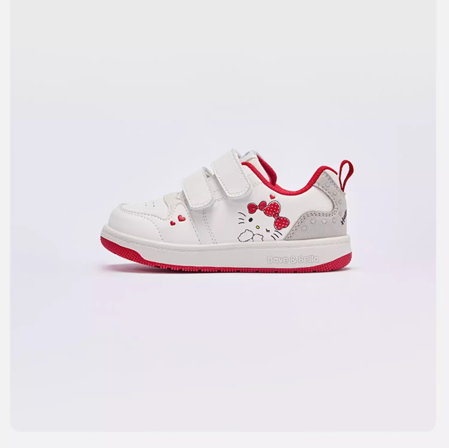 DAVE & BELLA x Hello Kitty Girls' Sneakers Spring Autumn Kids Baby Shoes 10