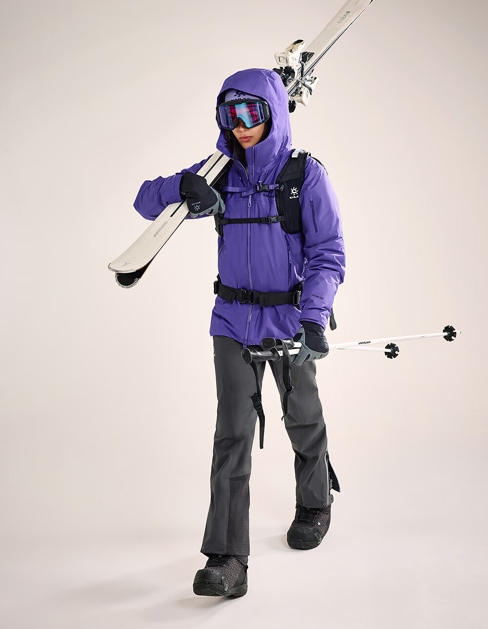 KAILAS Boge Da PLUS Hard Shell Jacket for Men And Women, Windproof, Waterproof, Warm Outdoor Hiking Coat 2