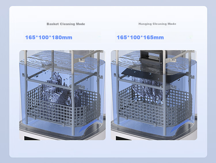 Zongweilifang Cleaning And Curing Machine, Three Large Sizes, Light Curing for 3D Printer, Professional Home Use, Two-In Cleaning And Curing 3